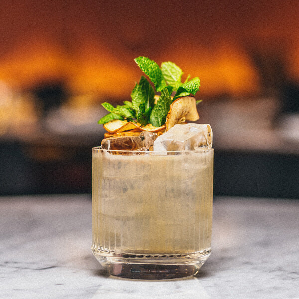 Pear cocktail made with Maison Sassy cider